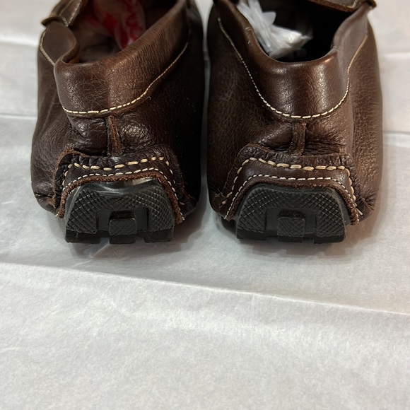 Giorgio Brutini Le Glove Dark Brown Slip-on Leather Loafers Size 11M - Picture 4 of 9